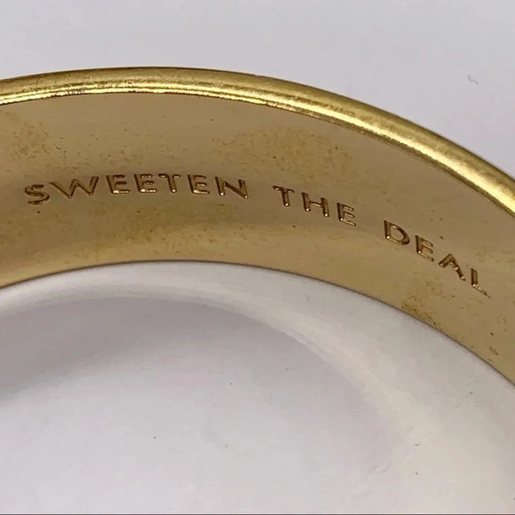 Kate Spade Arm Candy Hot Pink Idiom Bangle - Picture 4 of 7